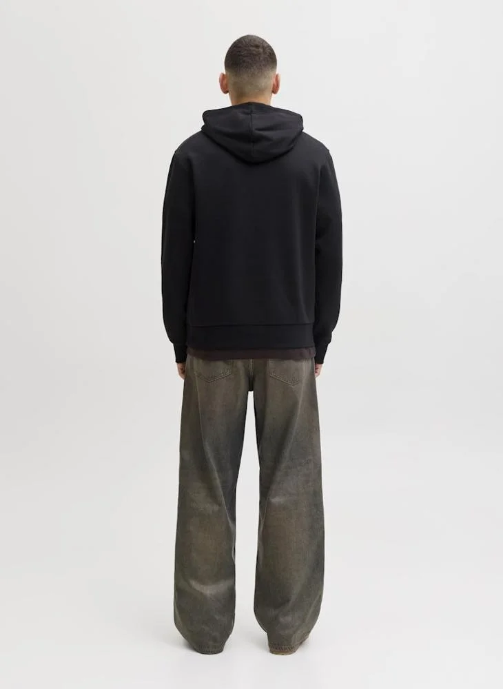 JACK & JONES Graphic Hooded Sweatshirt